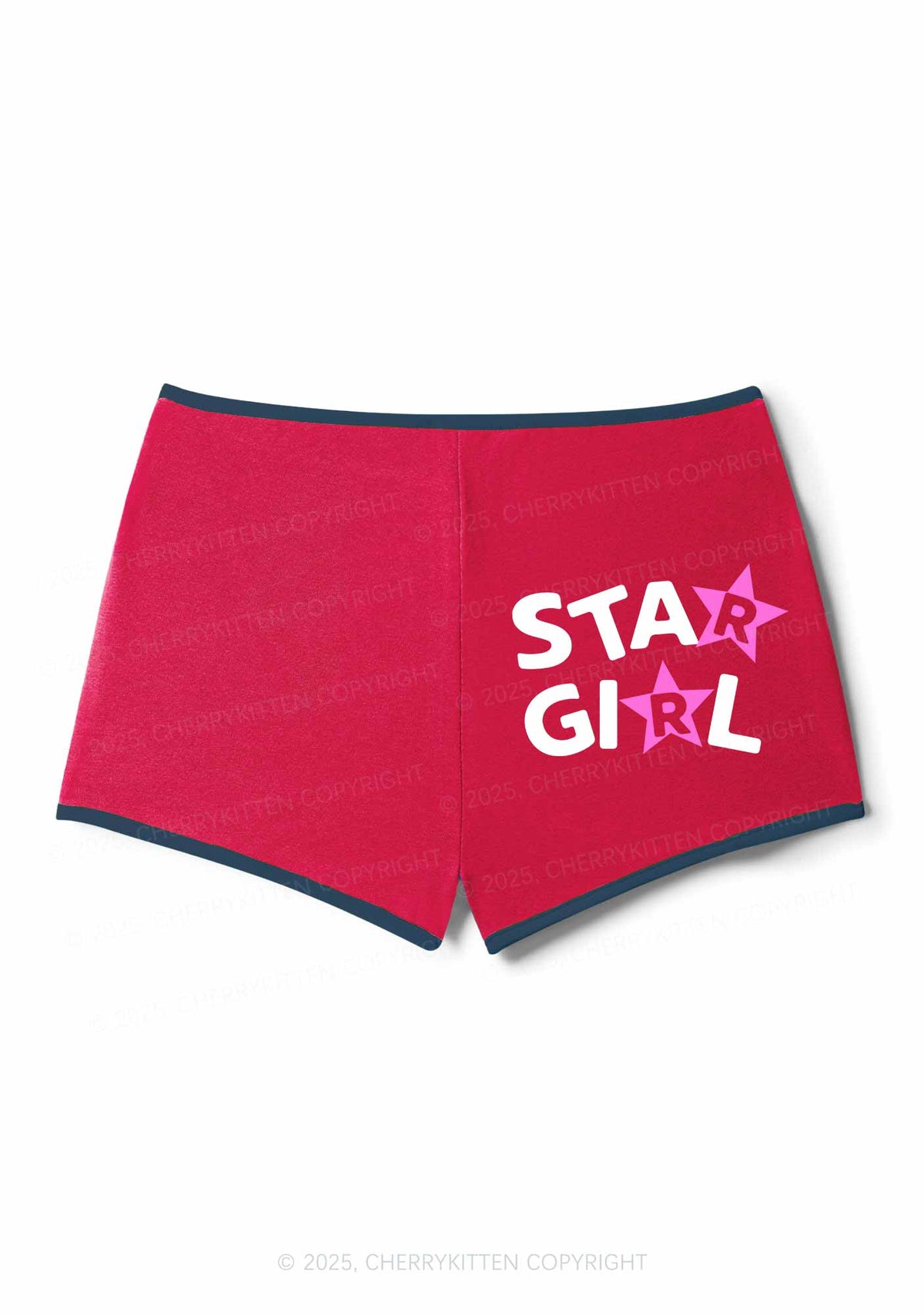 Star Girl Y2K Booty Shorts Cherrykitten