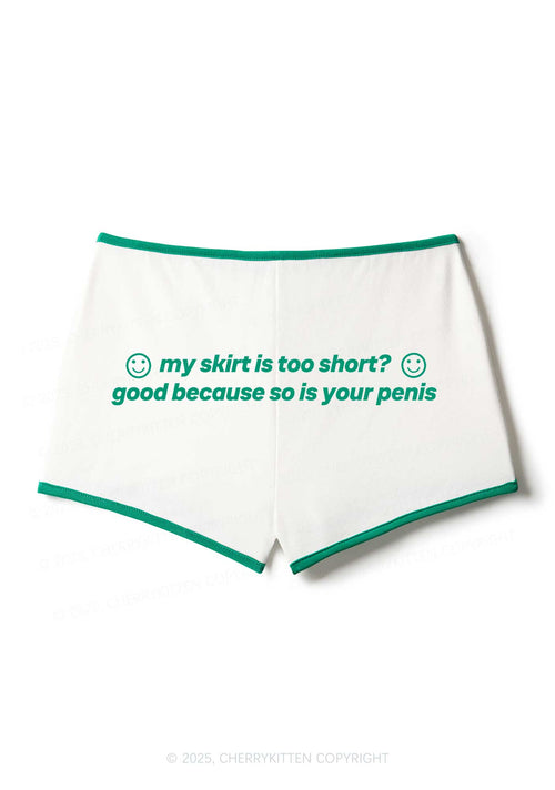 Good Because Short Y2K Booty Shorts Cherrykitten