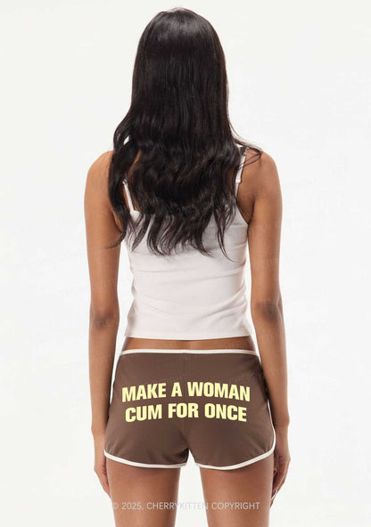 Make A Woman Come Y2K Booty Shorts Cherrykitten