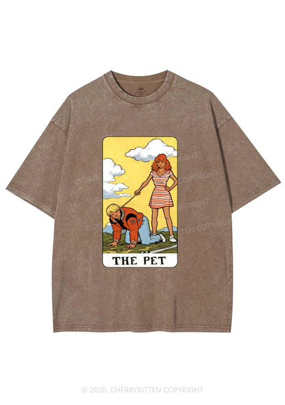 The Pet Y2K Shirts Washed Tee Cherrykitten