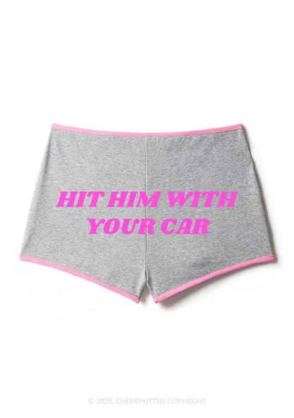 Hit Him Y2K Booty Shorts Cherrykitten