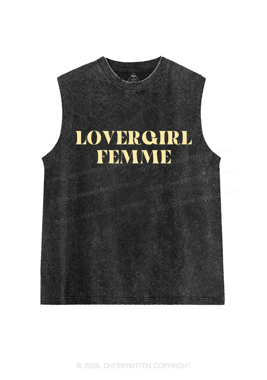 Lovergirl Femme Pride Y2K Washed Muscle Tank Cherrykitten