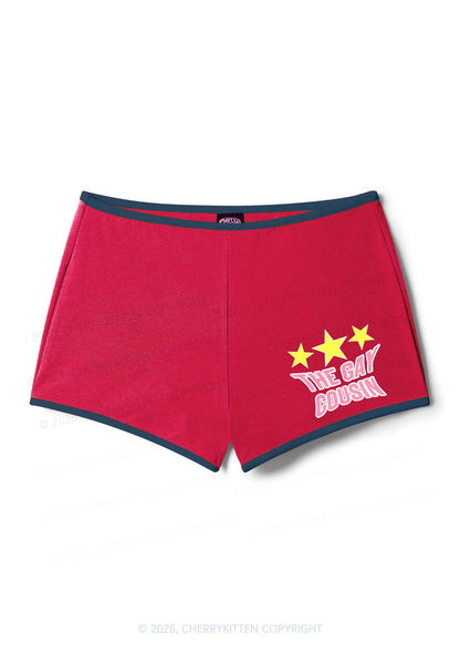 The Gay Cousin Pride Y2K Booty Shorts Cherrykitten