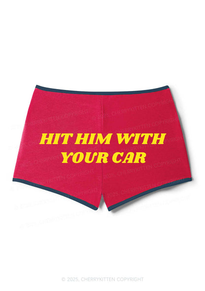 Hit Him Y2K Booty Shorts Cherrykitten