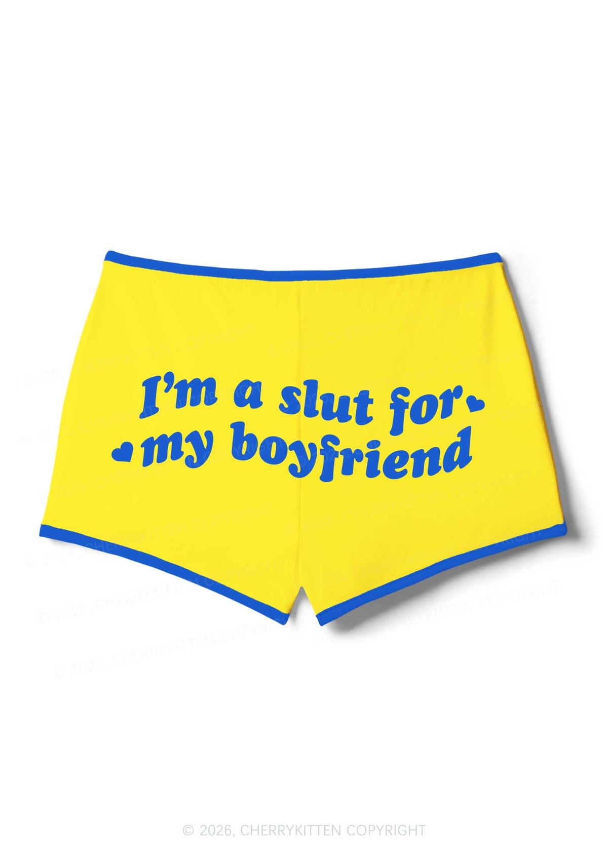 Slxt For My BF Valentine's Day Y2K Booty Shorts Cherrykitten