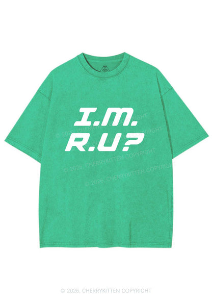 Im Ru Pride Y2K Shirts Washed Tee Cherrykitten