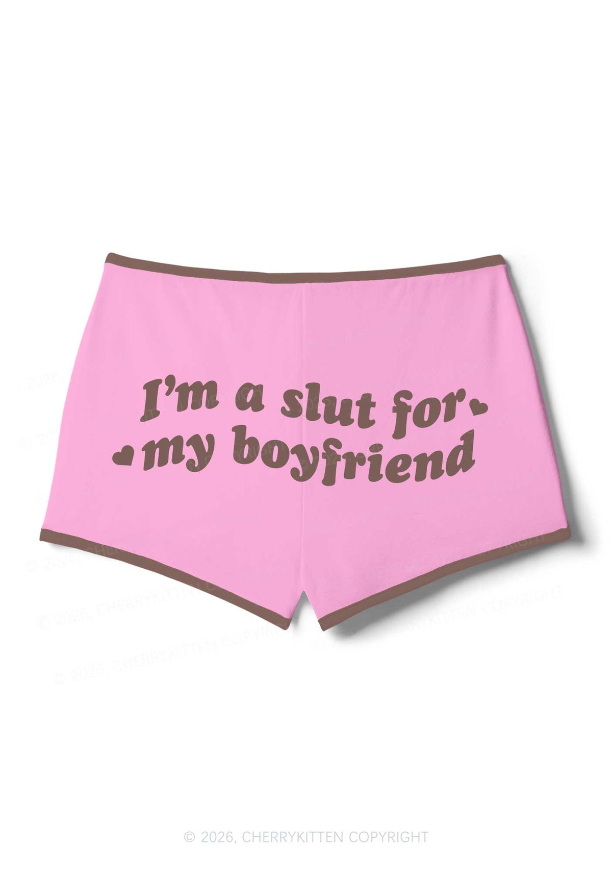 Slxt For My BF Valentine's Day Y2K Booty Shorts Cherrykitten