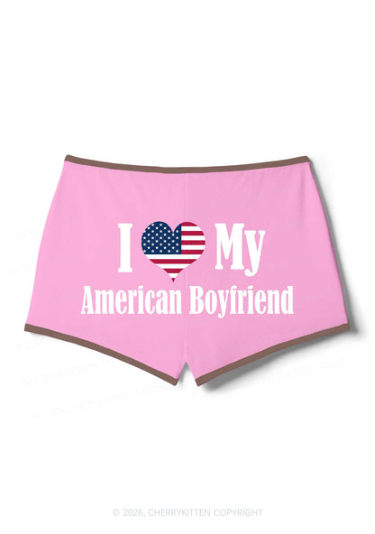 Custom Country Valentine's Day Y2K Booty Shorts Cherrykitten
