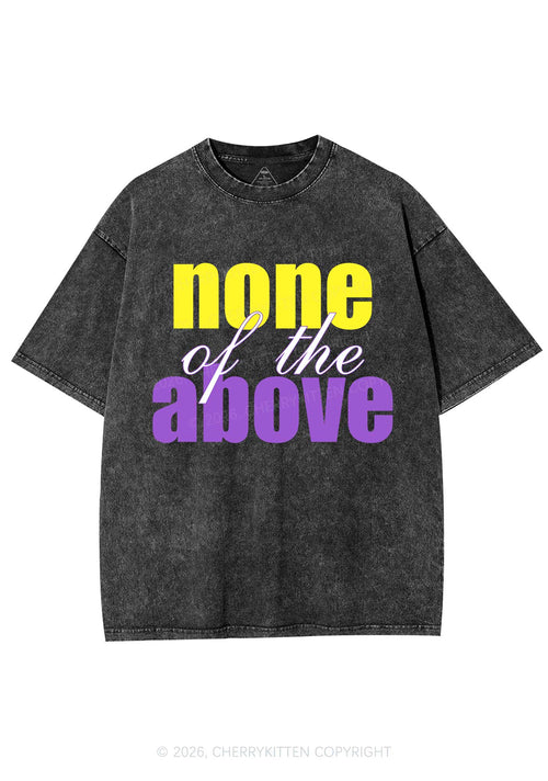 None Of The Above Pride Y2K Shirts Washed Tee Cherrykitten