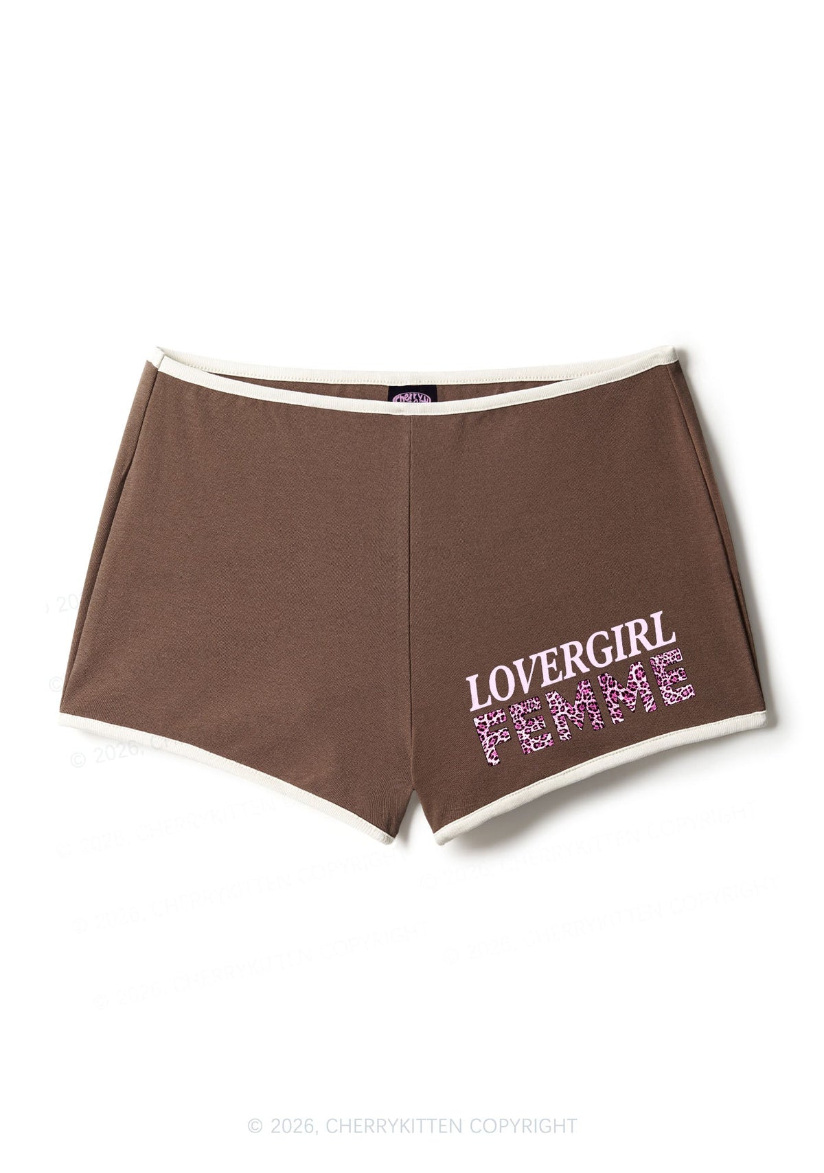 Lovergirl Femme Pride Y2K Booty Shorts Cherrykitten