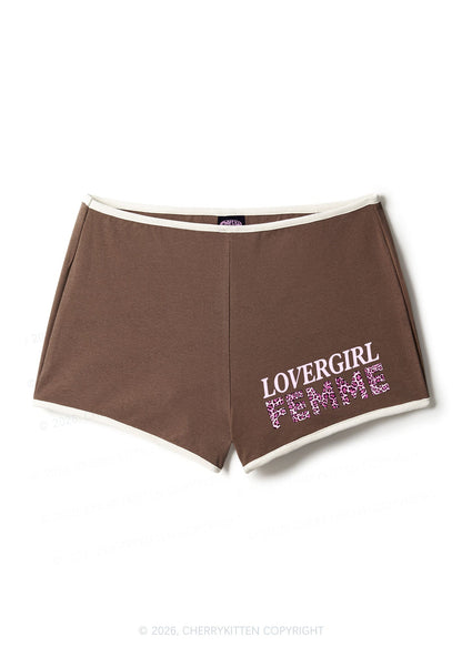Lovergirl Femme Pride Y2K Booty Shorts Cherrykitten