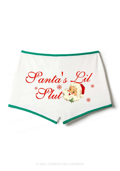 Santas Lil Slxt Christmas Y2K Booty Shorts Cherrykitten