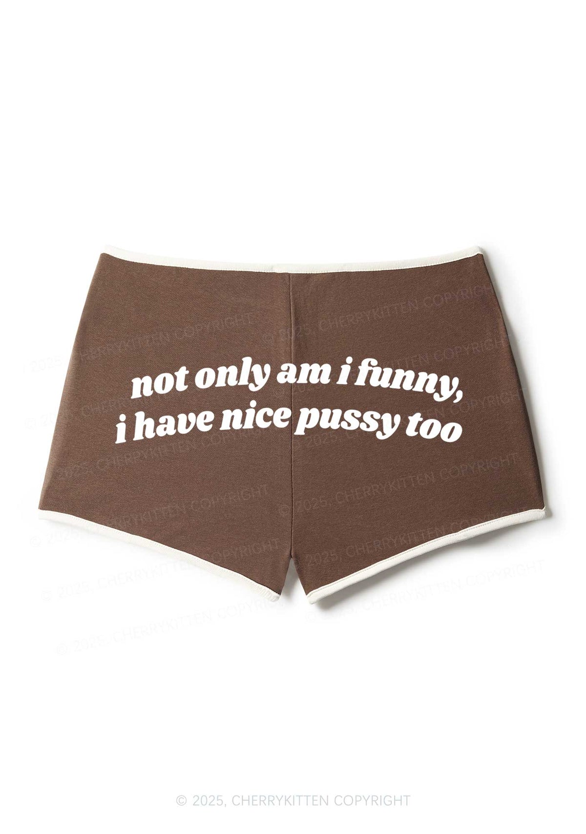 I Have Nice Puxxy Too Y2K Booty Shorts Cherrykitten