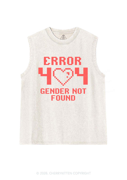 Gender Not Found Pride Y2K Washed Muscle Tank Cherrykitten