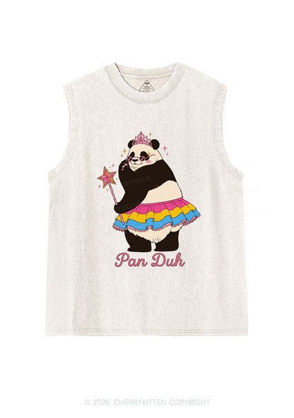 Pan Duh Pride Y2K Washed Muscle Tank Cherrykitten