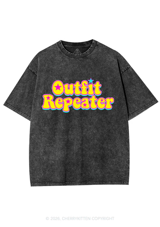 Outfit Repeater Y2K Shirts Washed Tee Cherrykitten