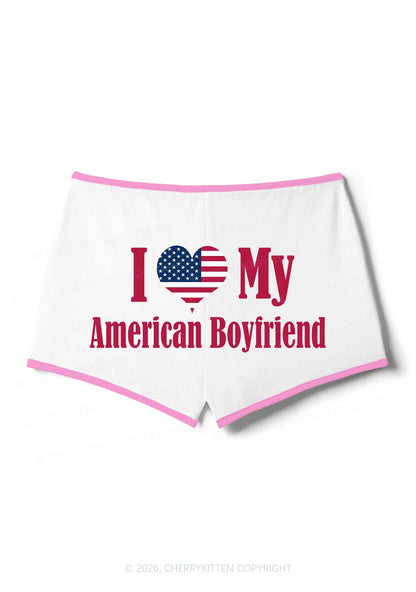 Custom Country Valentine's Day Y2K Booty Shorts Cherrykitten